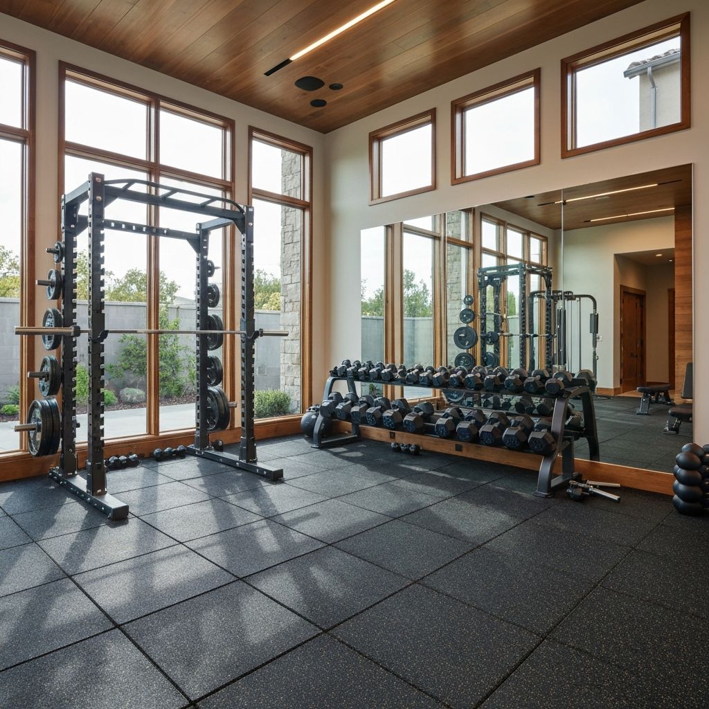 Custom Home Gym Build-Outs services by CaliFitness
