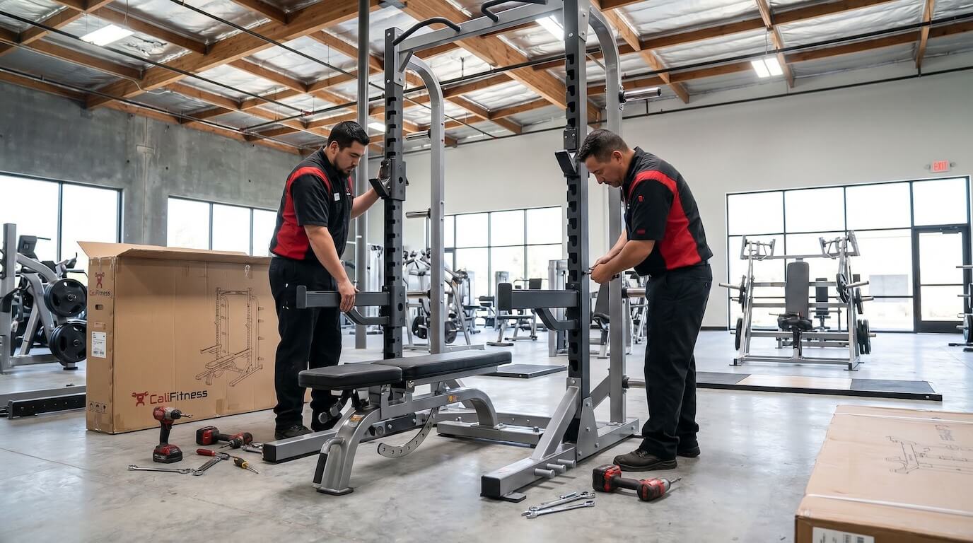 Equipment Installation & Relocation services by CaliFitness