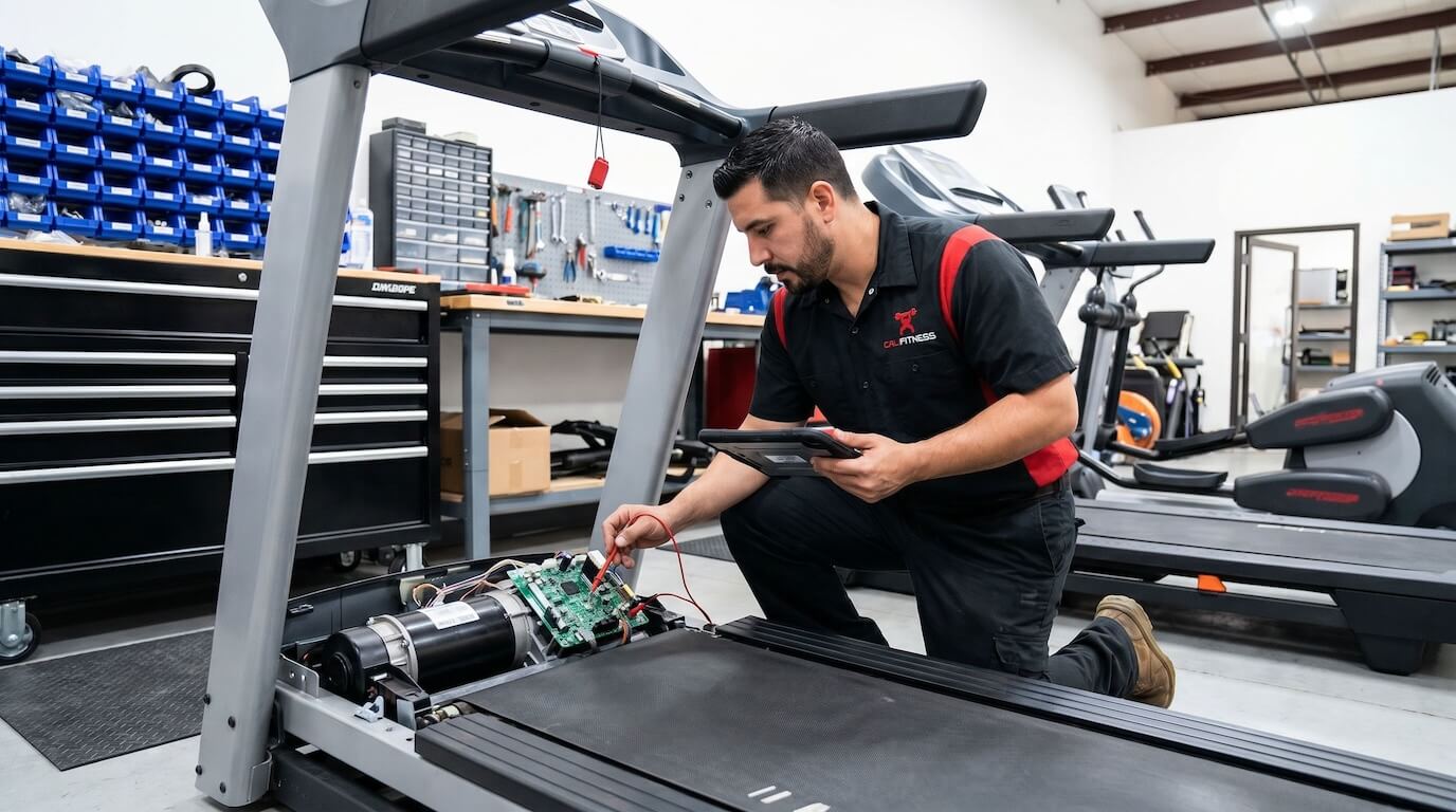 Gym Equipment Repair & Maintenance services by CaliFitness